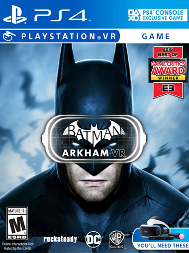 Batman: Arkham VR - PlayStation VR PSVR (Digital Code) cd key