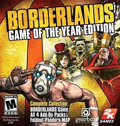 Borderlands Game of the Year cd key