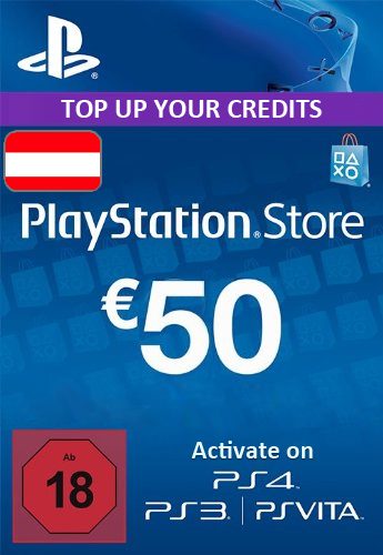 Playstation Network (PSN) Card €50 Euro (Austria) cd key