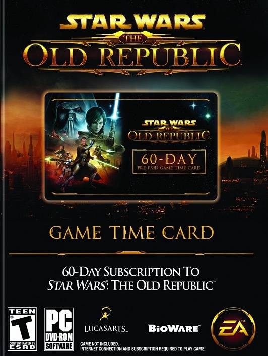 Star Wars: The Old Republic 60 Day Time Card cd key