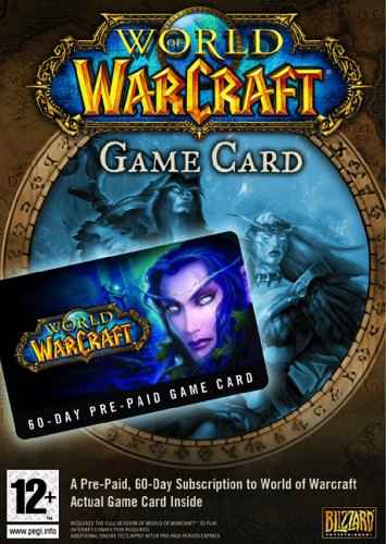 World of Warcraft (US/NA) [60 Day Play Card] cd key
