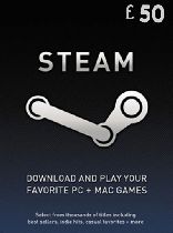 Buy Steam Wallet 50 GBP (UK) Game Download