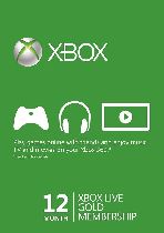 Buy Microsoft Xbox Live 12 Month Gold Membership Card Game Download